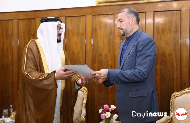 UAE envoy submits FM’s message to Amir-Abdollahian