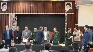 فرمانده نیروی زمینی سپاه از خدمات مدیرعامل آبفای استان تقدیر کرد