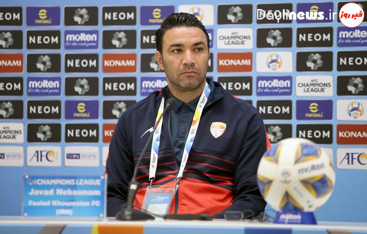 باشگاه فولاد با استعفای نکونام مخالف است/ تصمیم او به دلیل بغض یک ماهه اش بود