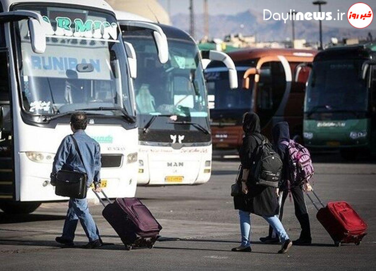 کاهش ۱۵ درصدی جابجایی مسافران از پایانه‌های مسافربری خوزستان