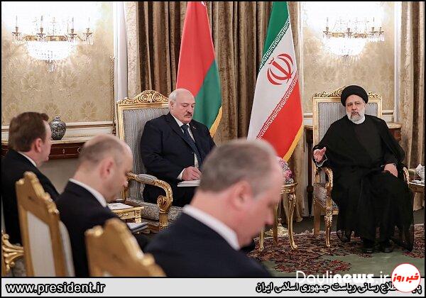 Fundamental steps taken to improve ties with Belarus: Iranian President