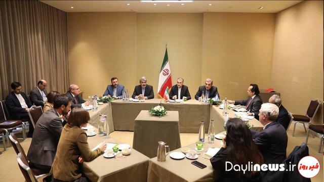 Iran FM meets with intl. humanitarian officials in Geneva