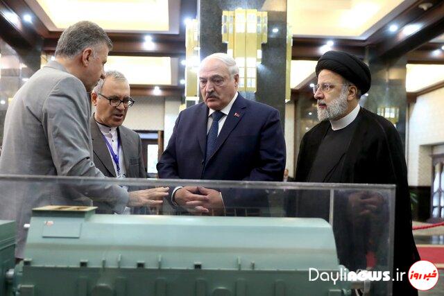 Iranian, Belarusian Presidents visit exhibition of knowledge-based capabilities of Iranian companies