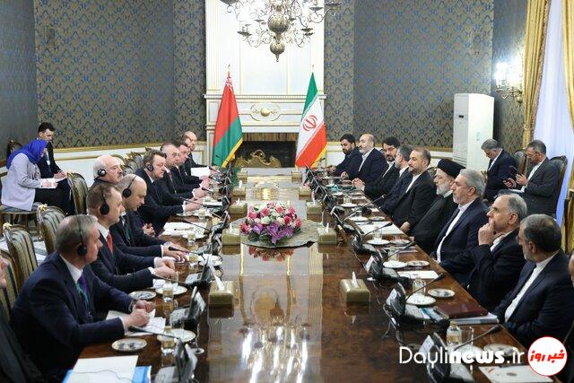 Signing MoUs in various fields shows determination of Tehran, Minsk for all-round development of ties: Raisi