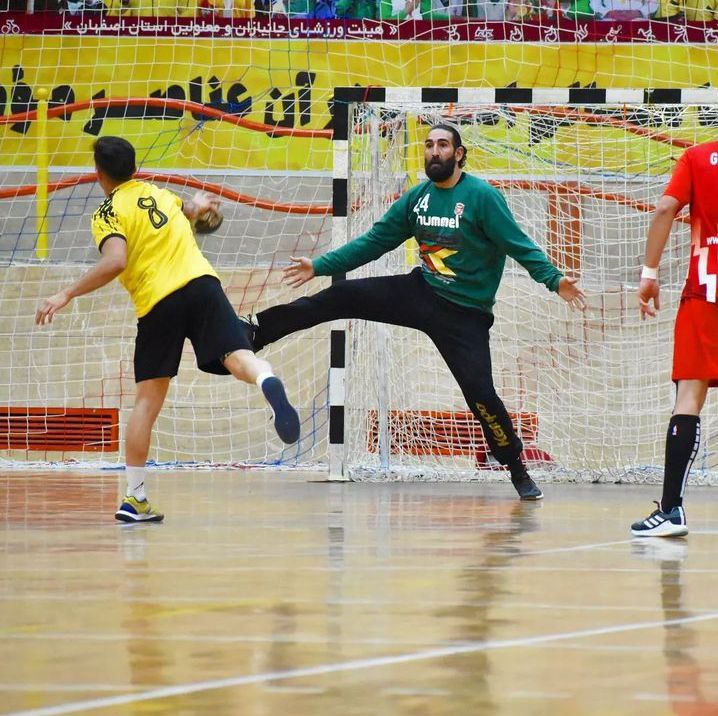 گزارش تصویری از بازی هندبال گیتی پسند اصفهان با سپاهان نوین