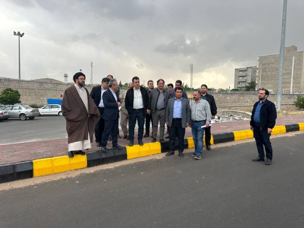 گزارش‌تصویری‌/بازدید شهردار و رئیس کمیسیون سرمایه گذاری شورای اسلامی شهر تبریز از سازمان پایانه های مسافربری شهرداری 