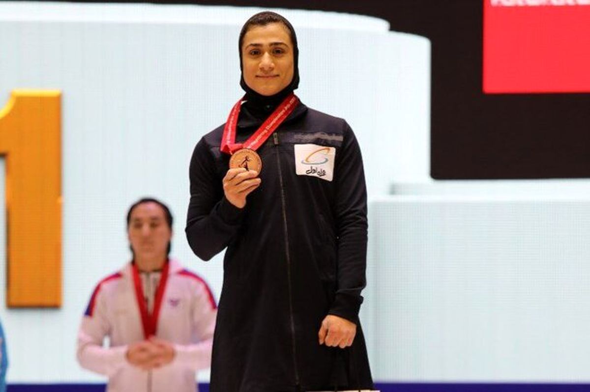 دختر وزنه‌بردار ایران پس از کسب مدال برنز: می‌توانستم بهتر وزنه بزنم
