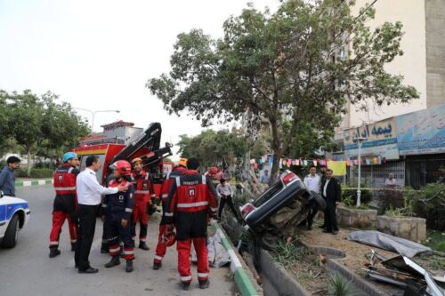 سانحه مرگبار رانندگی در مشهد با ۳ کشته و مجروح