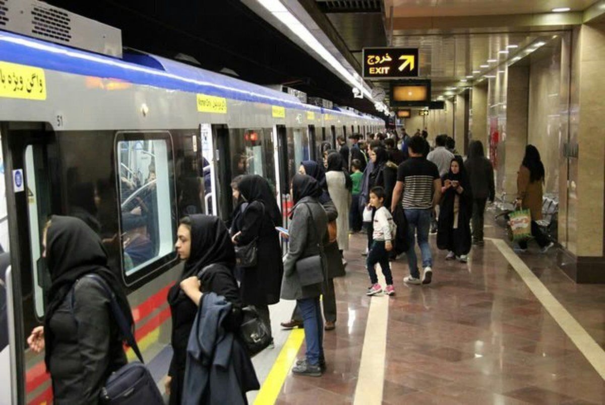 کاهش دو مرحله ای نرخ بلیط مترو