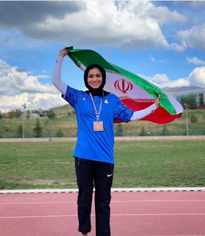 قهرمانی حمیده اسماعیل نژاد در  رقابتهای ارزروم/ رکورد دو ۱۰۰ متر زنان ایران شکسته شد؛ 