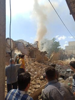 انفجار منزل مسکونی در صوفیان به علت نشت گاز