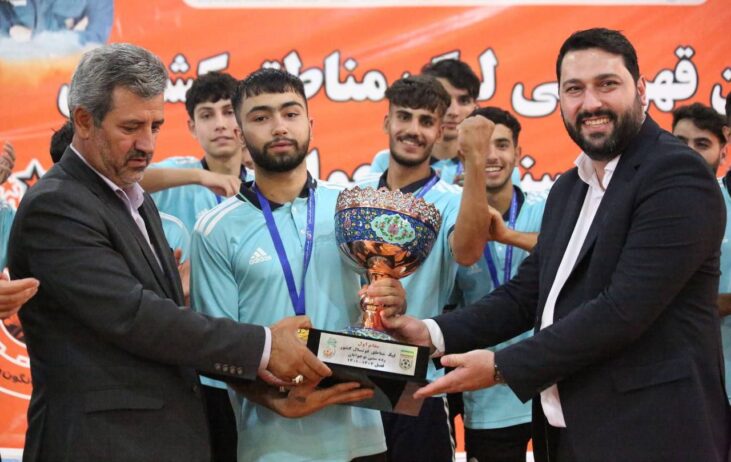نایب قهرمانی تیم فوتسال نوجوانان مس سونگون ورزقان