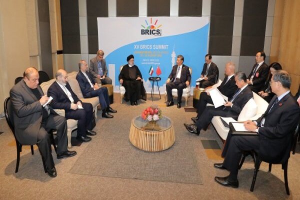 Iran’s Raeisi, China’s Xi meet on BRICS summit sidelines