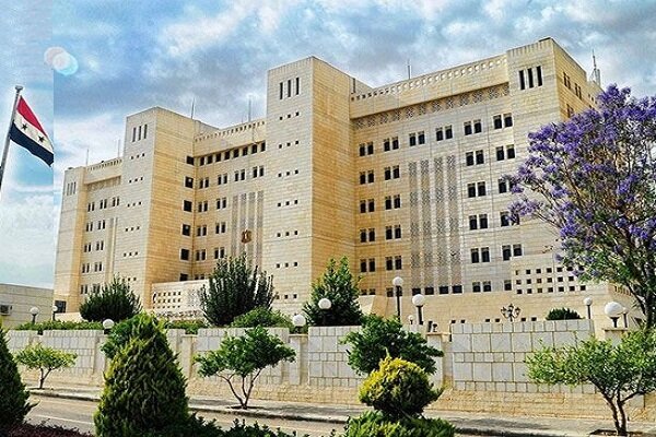 Syrian foreign ministry says US sponsoring terrorists