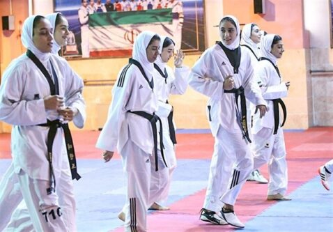 آغاز اردوی تیم ملی تکواندو بانواندور جدید تمرینات تیم ملی تکواندو بانوان کشورمان