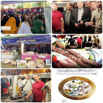 مهمان نوازی کباب بناب در نمایشگاه بین المللی تهران
