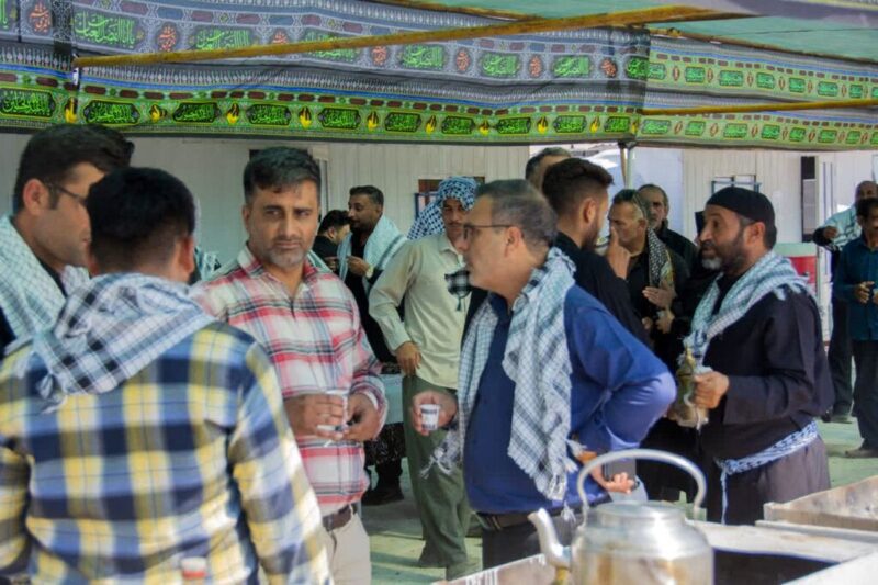 موکبهای نیشکر، قدمگاه عاشقان حسین میشود