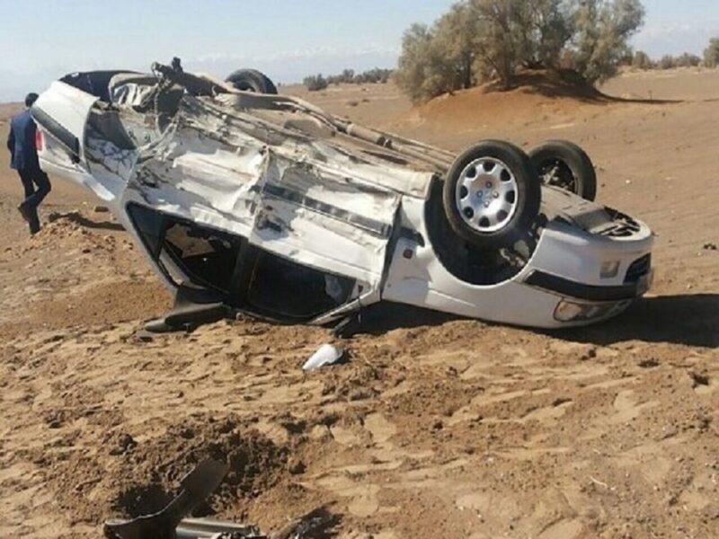 واژگونی پژو پارس در جاده پلدختر ۶ مصدوم بر جای گذاشت