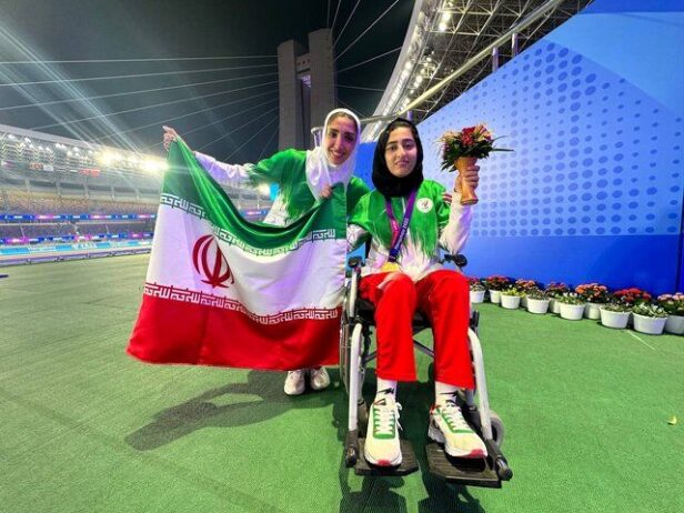 ایران با ۷۳ مدال در رده دوم بازی‌های پارا آسیایی تا پایان روز سوم/ جدول مدالی
