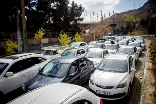 ترافیک سنگین در آزادراه تهران – شمال/ رانندگان حوصله کنند