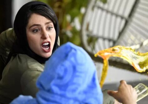 پوشش عجیب خانم بازیگر در زخم کاری سوژه شد