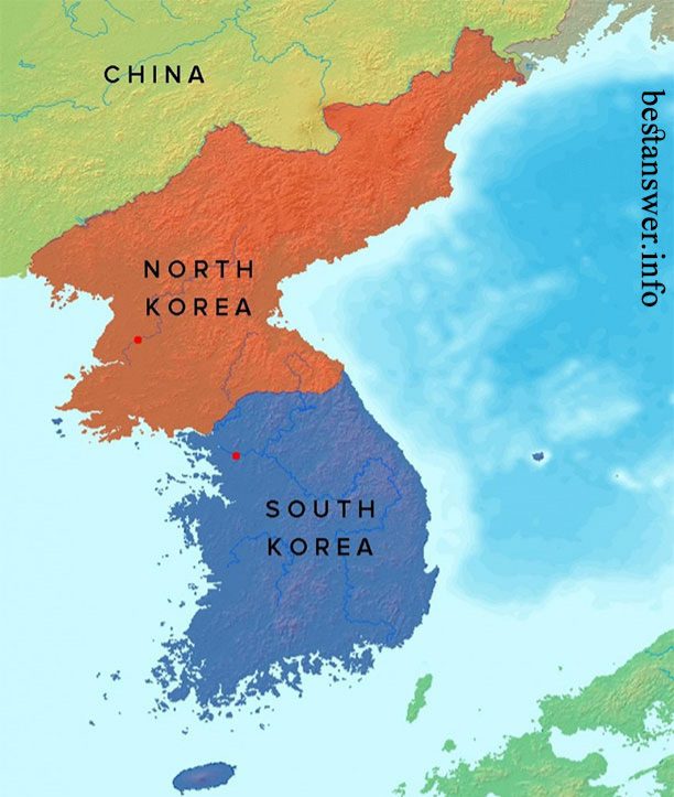 north-korea-south-korea-on-the-map