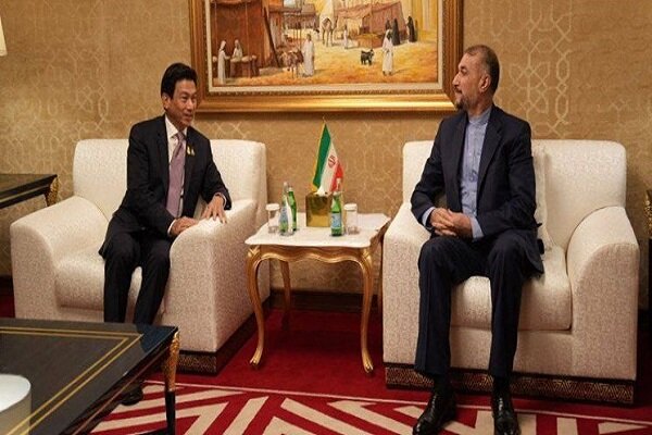 Iran, Thailand foreign ministers discuss Palestine situation