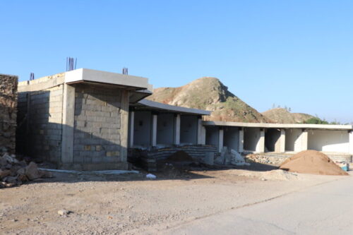 ادامه روند تکمیل بازارچه محله ای منطقه نمره هشت شهرستان مسجدسلیمان