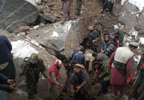 افغانستان| شمار تلفات جانی ریزش کوه در «نورستان» به ۲۵ نفر رسید