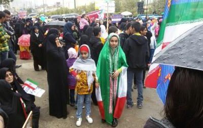 راهپیمائی با شکوه مردم شریف مسجدسلیمان در سالروز پیروزی انقلاب اسلامی