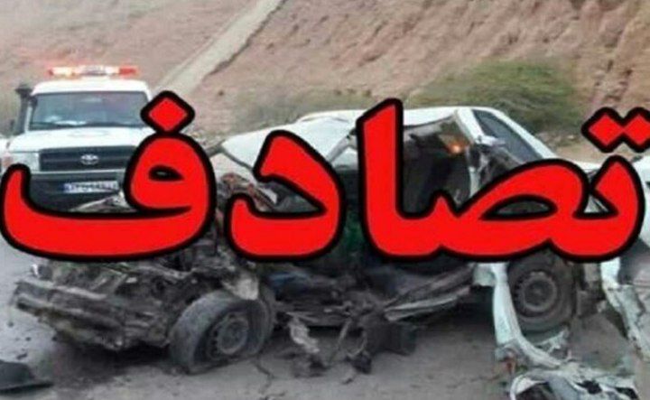 ۶ مصدوم در پی برخورد دو خودروی پژو ۴۰۵ با ۲۰۶ در محور اهر تبریز