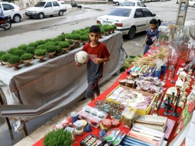 بازار خرید شب عید در اهواز/ تصاویر