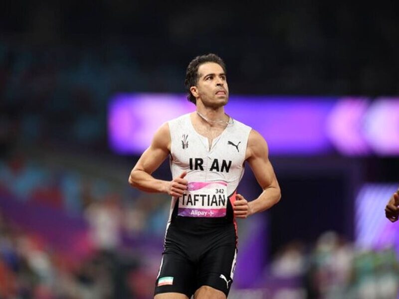 نایب قهرمانی سریع‌ترین مرد ایران در فرانسه