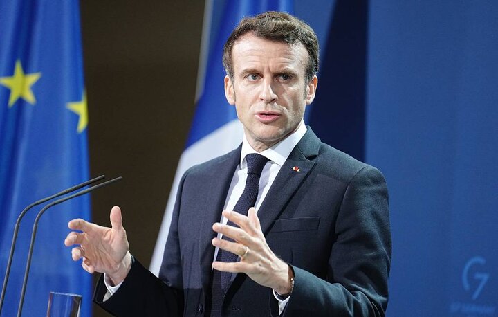 European countries not at war with Russia: Macron