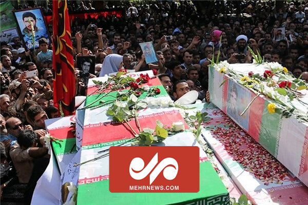 VIDEO: Funeral ceremony for Iranian martyrs in Isfahan