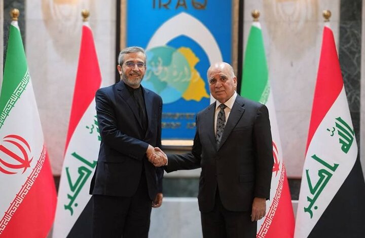 Bagheri Kani holds talks with Iraqi counterpart in Baghdad