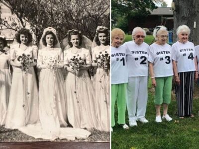 این ۶ خواهر رکورد دار گینس هستند با ۵۷۱ سال سن