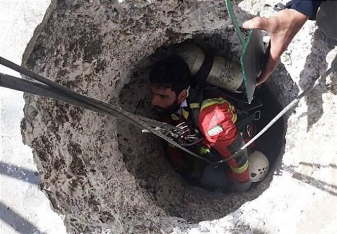 مرگ هولناک و همزمان ۲ مرد در عمق چاه