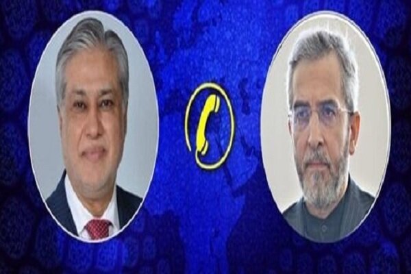 Iran interim FM consults on Palestine with Pak FM