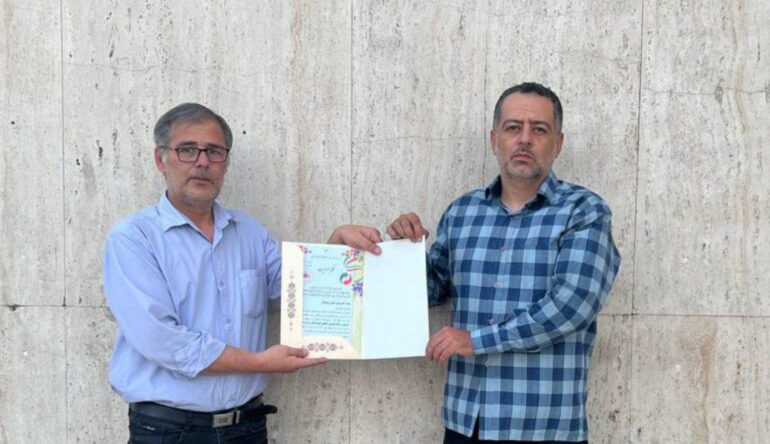 ناصر غلامی هوجقان مسئول جدید روابط عمومی انجمن کمیته تک رزم آذربایجان شرقی شد