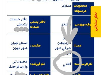 اشتباه تایپی عجیب در دفتر پیشخوان دولت تبریز+عکس