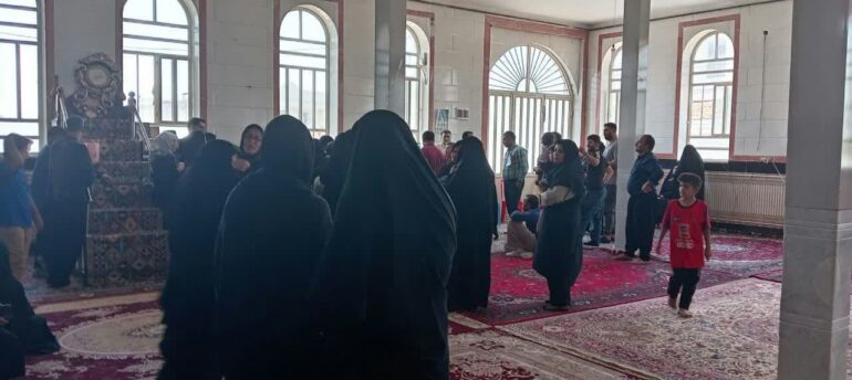 شرکت و حضور ۷۰ درصدی و با شکوه مردم روستای تاج امیر در دور دوم انتخابات ریاست جمهوری + تصاویر