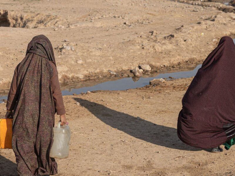 افزایش دمای هوا دسترسی به آب در افغانستان را کاهش داده است