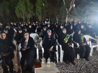 مراسم  قرار هشتم امام رضایی ع درآموزشکده فنی آیت الله خامنه ای میناب