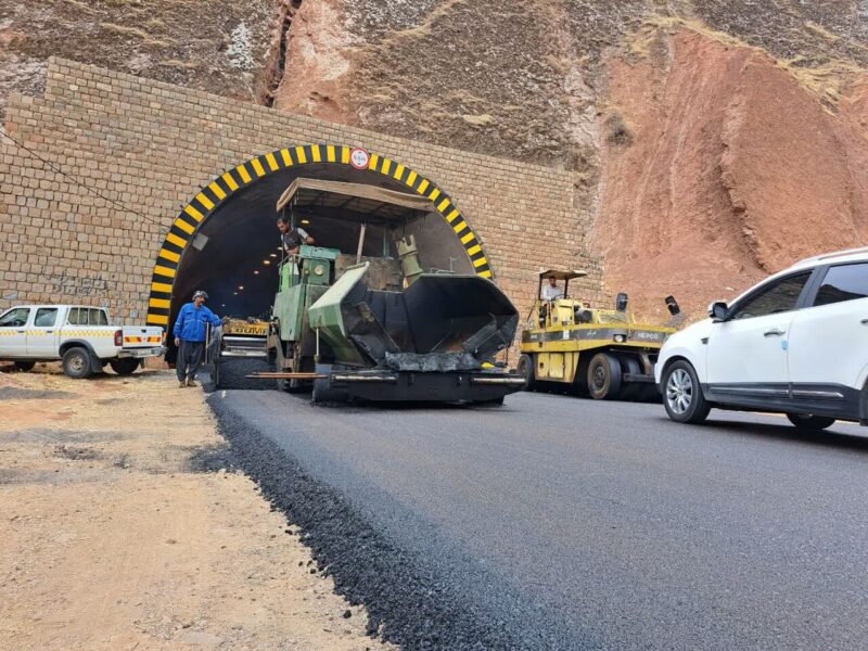 ببینید / اقدامات عمرانی و رفع نقاط پر حادثه محور لالی _ مسجد سلیمان