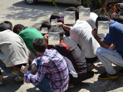 بازداشت ۲۳ نفر معتاد متجاهر و کشف مواد مخدر در “میانه “