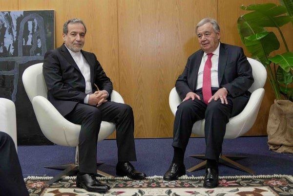 Iran FN, UN Sec. Gen. discuss Gaza, Lebanon developments