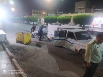 طرح جمع آوری و ساماندهی دست فروشان سطح شهر توسط معاونت خدمات (واحد اجرائیات) مرکزی ادامه دارد