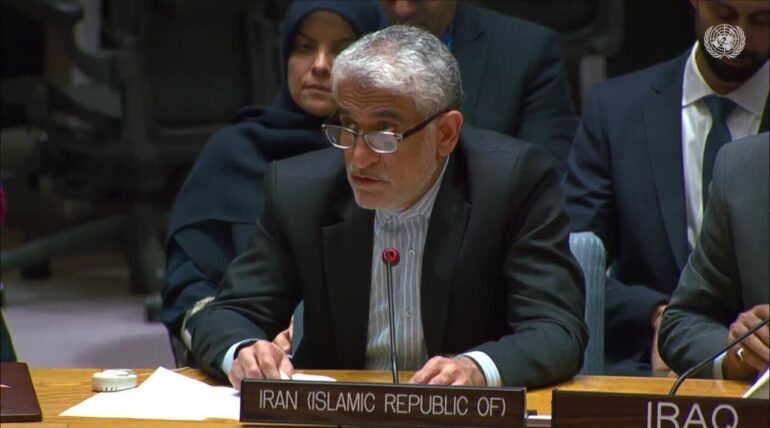 نماینده ایران در سازمان ملل: ایران به هر اقدام تجاوزکارانه آمریکا یا عامل نیابتی آن، پاسخ سریع و قاطع میدهد