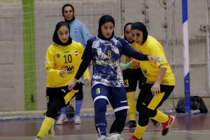 شکستی خانگی تیم فوتسال بانوان سپاهان مقابل نفت امیدیه